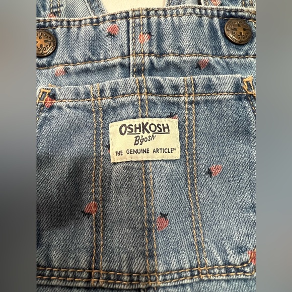Osh Kosh girls denim printed short all NWT - Picture 4 of 6